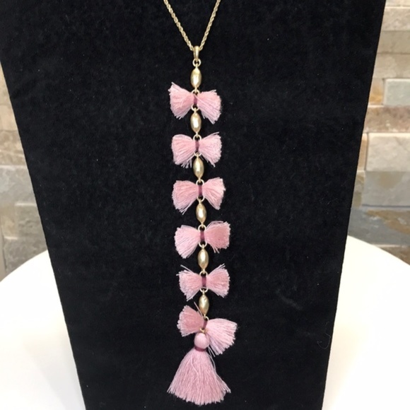 Lucky Brand Crystal Fringe Y Necklace - Picture 3 of 4